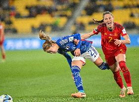 (SP)NEW ZEALAND-WELLINGTON-2023 FIFA WOMEN'S WORLD CUP-GROUP C-JPN VS ESP