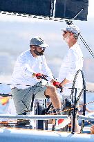 King Felipe At The Copa del Rey MAPFRE - Palma