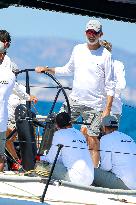 King Felipe At The Copa del Rey MAPFRE - Palma