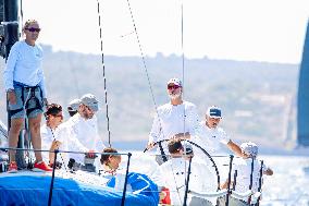 King Felipe At The Copa del Rey MAPFRE - Palma