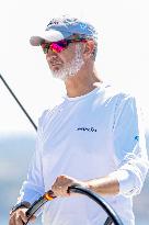 King Felipe At The Copa del Rey MAPFRE - Palma