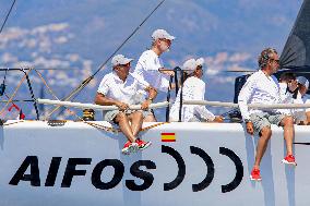 King Felipe At The Copa del Rey MAPFRE - Palma