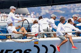 King Felipe At The Copa del Rey MAPFRE - Palma