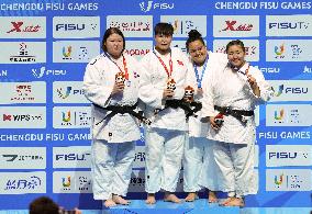 (Chengdu Universiade)CHINA-CHENGDU-WORLD UNIVERSITY GAMES-JUDO(CN)