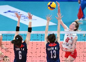 (Chengdu Universiade)CHINA-CHENGDU-WORLD UNIVERSITY GAMES-VOLLEYBALL (CN)