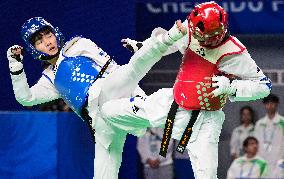 (Chengdu Universiade)CHINA-CHENGDU-WORLD UNIVERSITY GAMES-TAEKWONDO (CN)