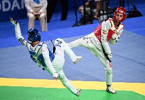 (Chengdu Universiade)CHINA-CHENGDU-WORLD UNIVERSITY GAMES-TAEKWONDO (CN)