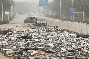 Heavy rain in China