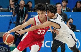 (Chengdu Universiade)CHINA-CHENGDU-WORLD UNIVERSITY GAMES-BASKETBALL(CN)