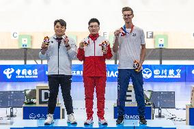 (Chengdu Universiade)CHINA-CHENGDU-WORLD UNIVERSITY GAMES-SHOOTING(CN)