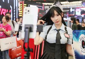 Internet Celebrity At ChinaJoy2023 in Shanghai