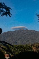 Lenticular Cloud In Indonesia