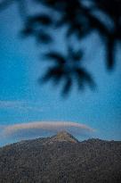 Lenticular Cloud In Indonesia