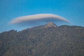 Lenticular Cloud In Indonesia