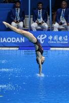 (Chengdu Universiade)CHINA-CHENGDU-WORLD UNIVERSITY GAMES-DIVING (CN)