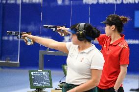 (Chengdu Universiade)CHINA-CHENGDU-WORLD UNIVERSITY GAMES-SHOOTING