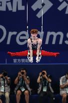 (Chengdu Universiade)CHINA-CHENGDU-WORLD UNIVERSITY GAMES-ARTISTIC GYMNASTICS