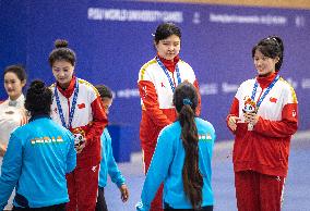 (Chengdu Universiade)CHINA-CHENGDU-WORLD UNIVERSITY GAMES-SHOOTING