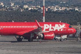 Fly Play Low Cost Airline Airbus A320neo In Athens