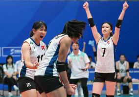 (Chengdu Universiade)CHINA-CHENGDU-WORLD UNIVERSITY GAMES-VOLLEYBALL (CN)