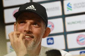 (SP)SINGAPORE-FOOTBALL-BAYERN MUNICH-PRESS CONFERENCE