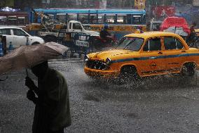 INDIA-WEATHER-RAIN