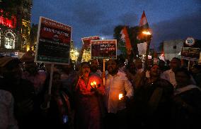 Protest Against Manipur Ethnic Violence In Mumbai