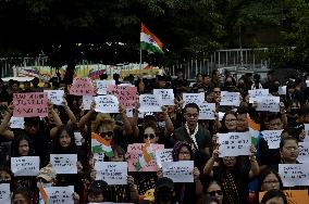 Manipur Violence Protest In Bangalore