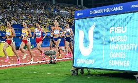 (Chengdu Universiade)CHINA-CHENGDU-WORLD UNIVERSITY GAMES-ATHLETICS(CN)