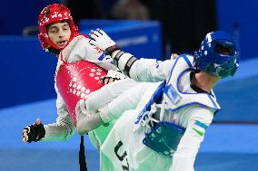 (Chengdu Universiade)CHINA-CHENGDU-WORLD UNIVERSITY GAMES-TAEKWONDO (CN)