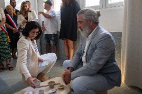 Rima Abdul Malak Visits 7th International Festival of Interior Design - Toulon