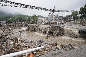 Heavy rain in China