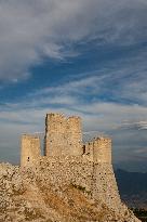 General View Of The Rocca Di Calascio Fortress