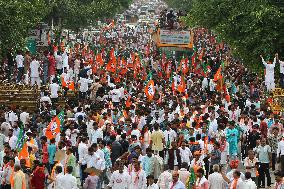BJP Protest In Jaipur
