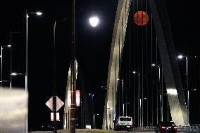 Sturgeon Supermoon Rises Over DC