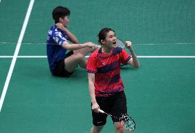 (Chengdu Universiade)CHINA-CHENGDU-WORLD UNIVERSITY GAMES-BADMINTON(CN)