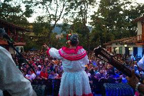 Local Artists Perform During Medellin 'Feria de las Flores'