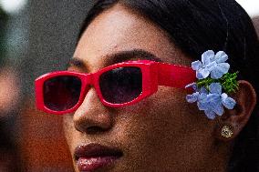 Local Artists Perform During Medellin 'Feria de las Flores'