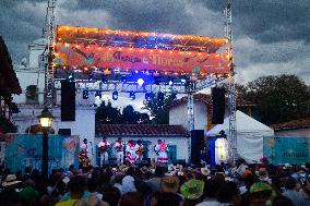 Local Artists Perform During Medellin 'Feria de las Flores'