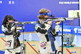 (Chengdu Universiade)CHINA-CHENGDU-WORLD UNIVERSITY GAMES-SHOOTING(CN)