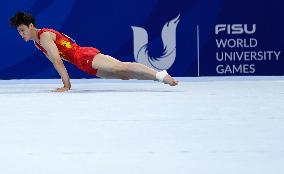 (Chengdu Universiade) CHINA-CHENGDU-WORLD UNIVERSITY GAMES-ARTISTIC GYMNASTICS(CN)