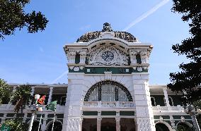 MOZAMBIQUE-MAPUTO-RAILWAY STATION-VIEW