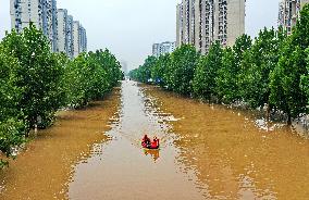 CHINA-HEBEI-ZHUOZHOU-FLOOD (CN)