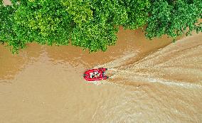 CHINA-HEBEI-ZHUOZHOU-FLOOD (CN)