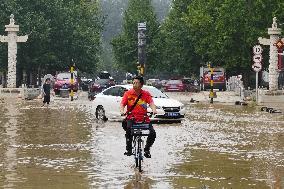 Aftermath of heavy rain in China