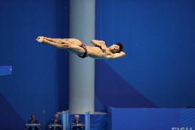 (Chengdu Universiade)CHINA-CHENGDU-WORLD UNIVERSITY GAMES-DIVING(CN)