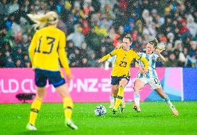 (SP)NEW ZEALAND-HAMILTON-2023 FIFA WOMEN'S WORLD CUP-GROUP G-ARG VS SWE