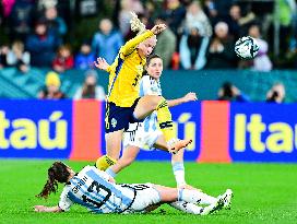 (SP)NEW ZEALAND-HAMILTON-2023 FIFA WOMEN'S WORLD CUP-GROUP G-ARG VS SWE