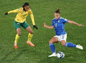 (SP)NEW ZEALAND-WELLINGTON-2023 FIFA WOMEN'S WORLD CUP-GROUP G-RSA VS ITA