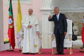 Pope Francis Visits Portugal - Day 1